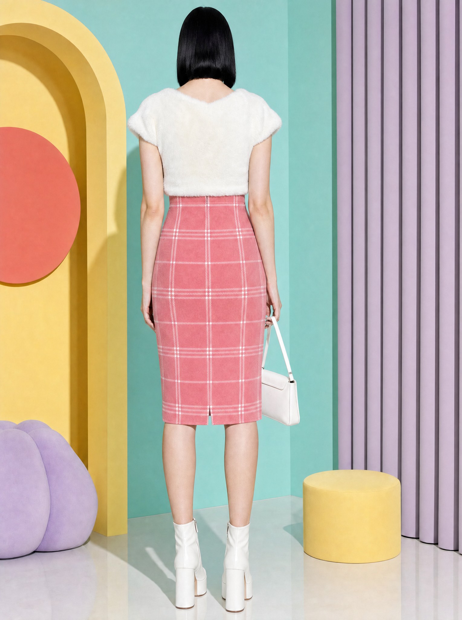 Conjunto Lápiz — Rosa 2
